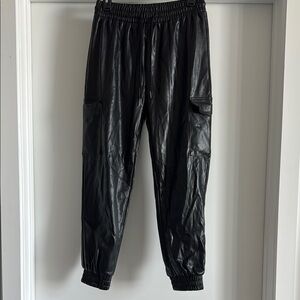 Boohoo Black Ankle Pants